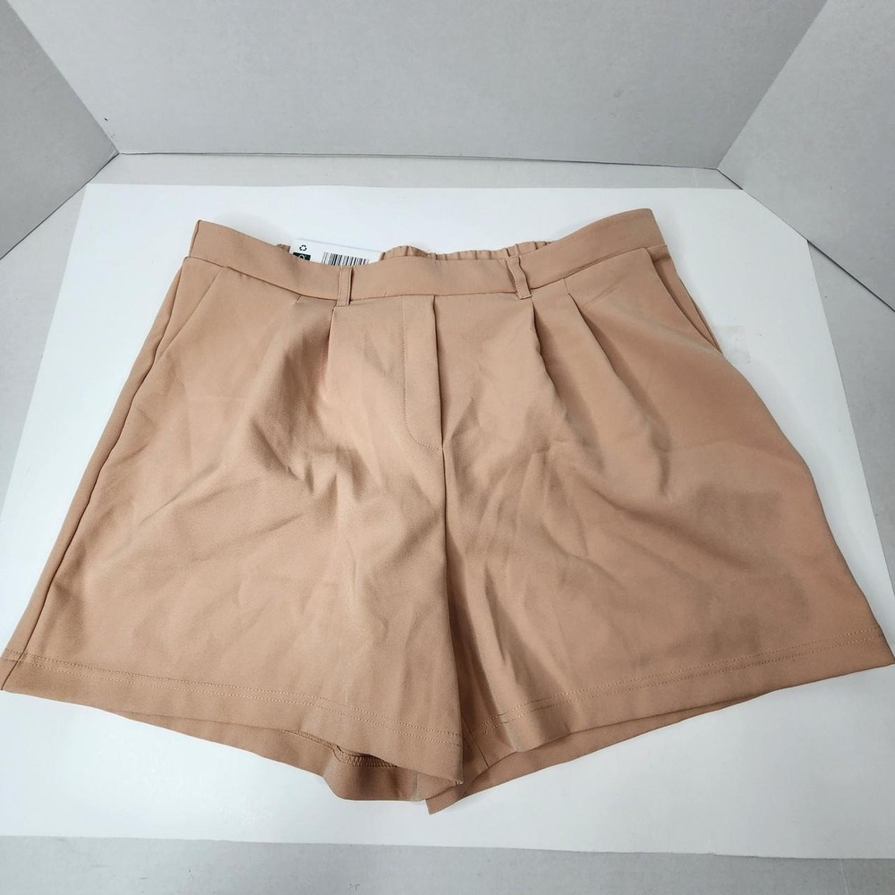 32 Degrees Womens Large Tan/peach Shorts elastic waist